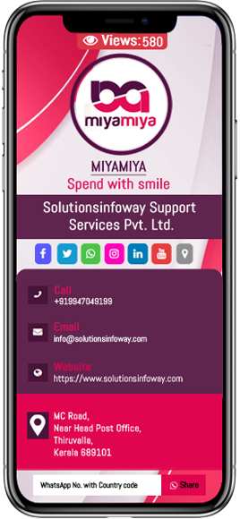 ddataindia image layout of digital business card